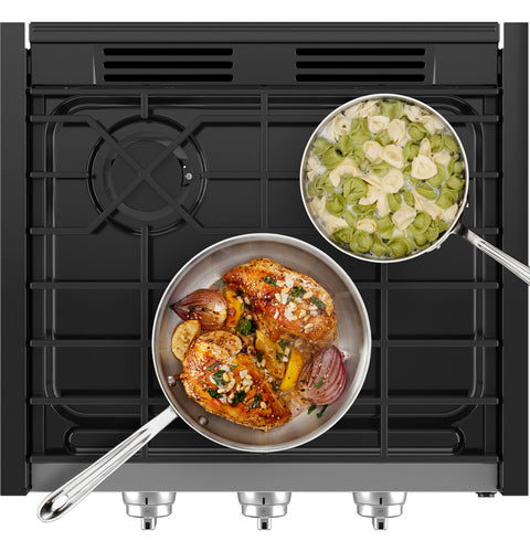 GE Appliances | Profile Range Top | PLU621RTSS  | 21"