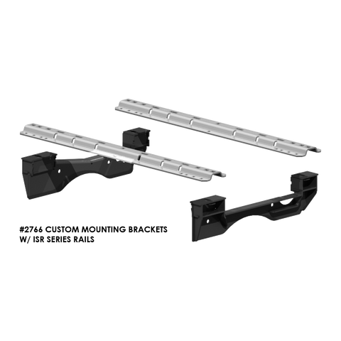 PullRite | ISR Series Custom Mounting Kit | 2766 | 2017 Ford F250, F350 | Aluminum Bed