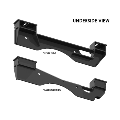 PullRite | ISR Series Custom Mounting Kit | 2766 | 2017 Ford F250, F350 | Aluminum Bed