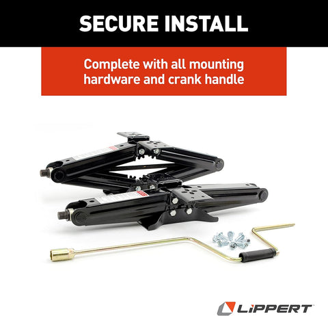 Lippert | Scissor Jacks | 285326 | 6,000 Capacity | Pair