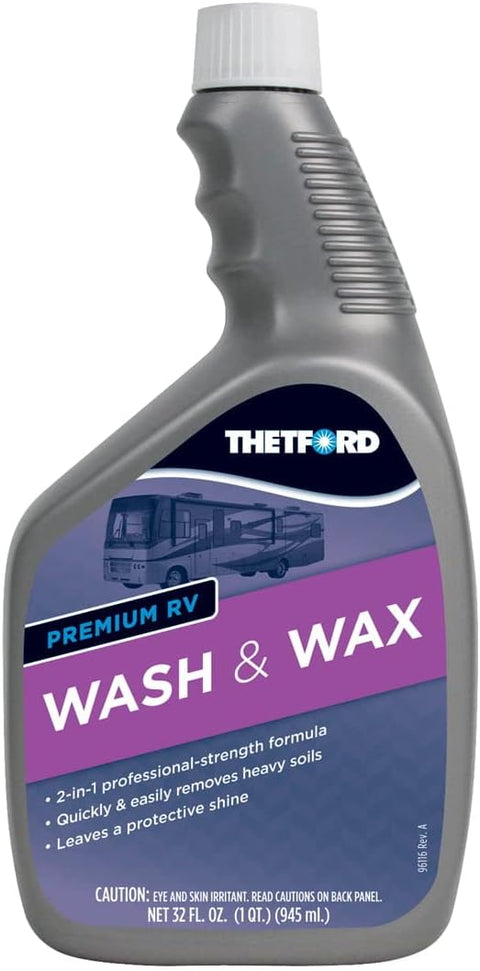 Thetford | RV Wash and Wax | 32516 | 32 oz