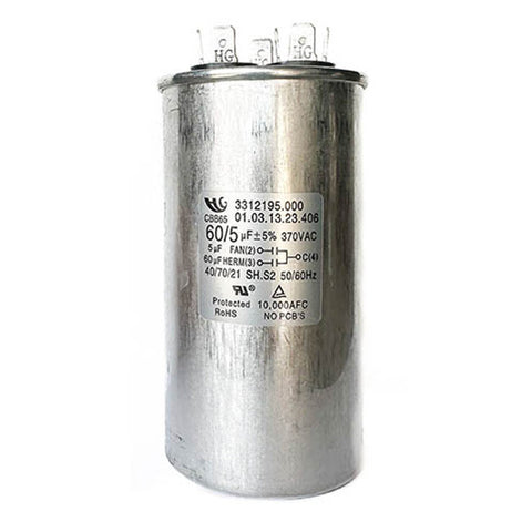 MC Enterprises | Dometic Brisk II Air Conditioner Capacitor | 3312195.000MC | 60/5 MFD | Motor