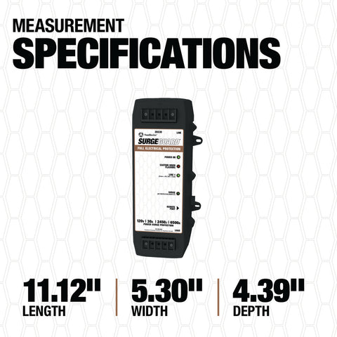 Southwire | 30A Surge Guard Surge Protector | 35530 | Hardwire