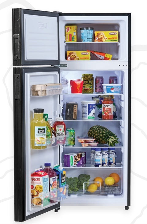 InVision | Invision 4.2 cu ft 12V Double Door | 150-2613 | RH - Black