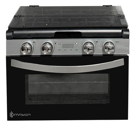 InVision | 17" Gas Range  | 480-2730 | 3-Burner Cooktop