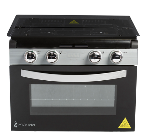 InVision | 17" Gas Range  | 480-2730 | 3-Burner Cooktop