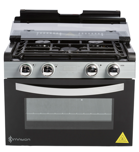 InVision | 17" Gas Range  | 480-2730 | 3-Burner Cooktop