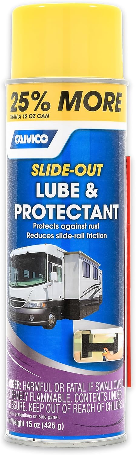 Camco | RV Slide Out Lube and Protectant | 41105 | 15 oz