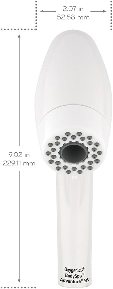 Oxygenics | BodySpa Adventure RV Handheld Shower | 25752 | White