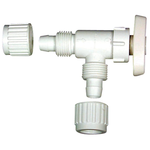 Flair-It | 1/2" P 90 Degree Stop Valve | 06885