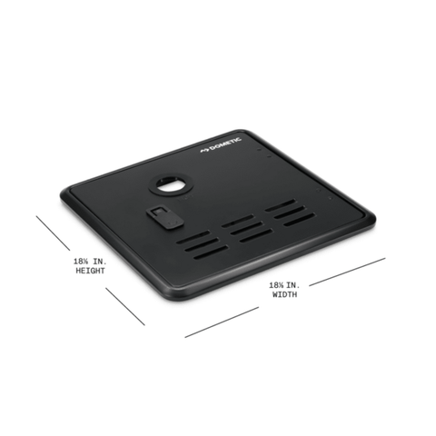 Dometic | Tankless Water Heater Large Door Kit | 9630002216 | WH-TL-LD-BA | 18 1/8" × 18 1/8" | Black