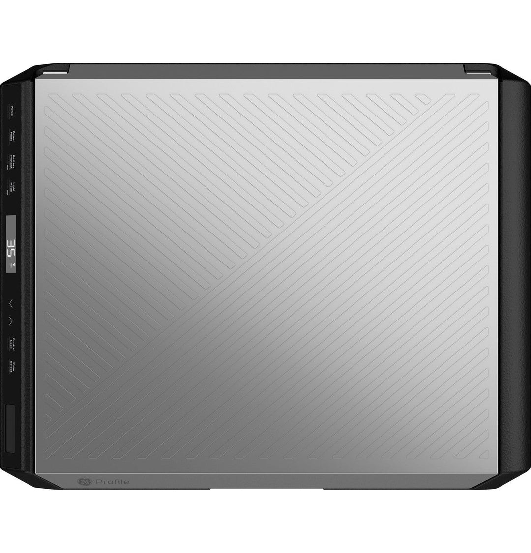 GE Appliances Portable Electric Cooler PRV02ATTBB 12V 50 Liter