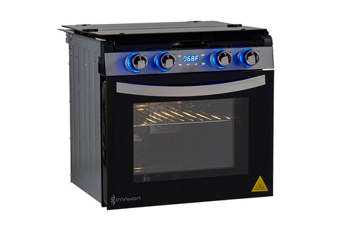 InVision | 21" Gas Range  | 480-2230 | 3-Burner Cooktop