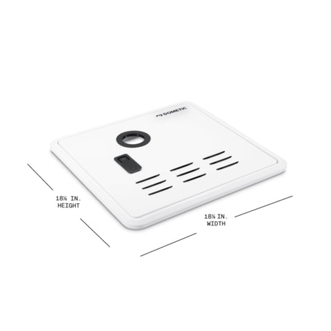 Dometic | Tankless Water Heater Large Door Kit | 9630002215 | WH-TL-LD-WA | 18 1/8" × 18 1/8" | White