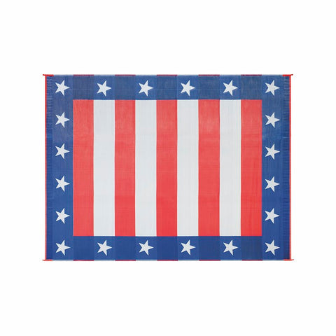 Faulkner | Independence Day Design Patio Mat | 49600 | 8' X 16'