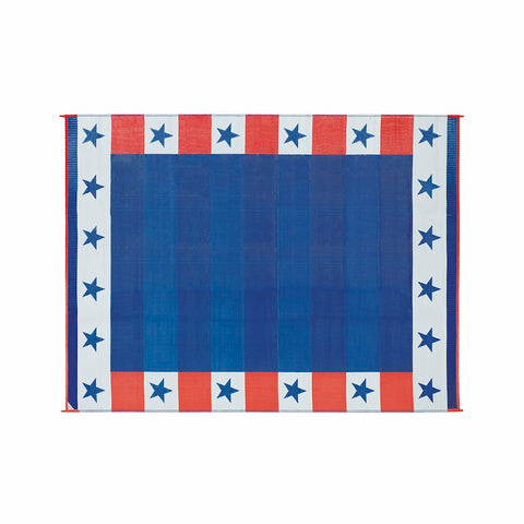 Faulkner | Independence Day Design Patio Mat | 49600 | 8' X 16'