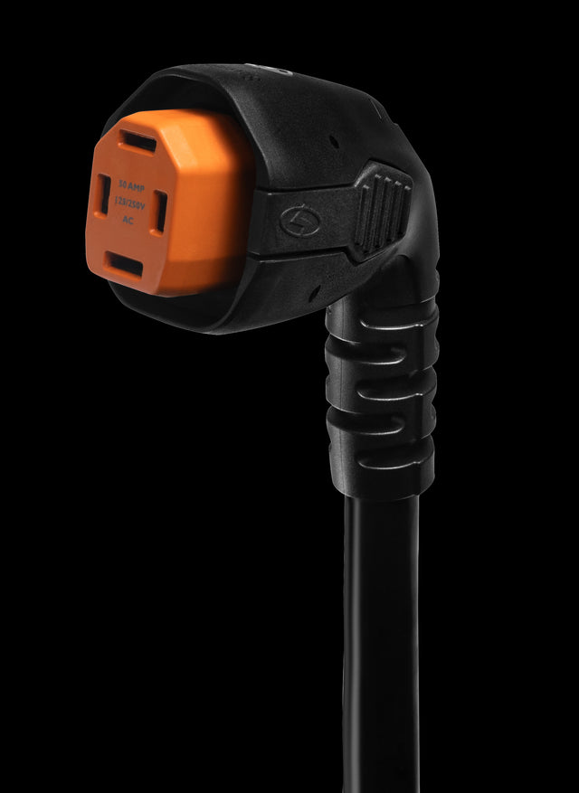 Rectangular Cordset Plug SmartPlug | 50 Amp Cordset | R50304A | 30' | Angled Head