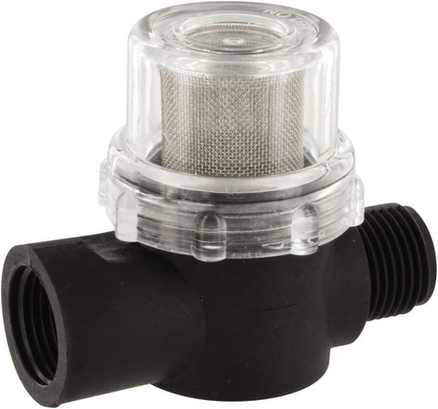 SHURflo | Hydro Max Inlne Fresh Water Pump Filter | P25206VP | 1/2"