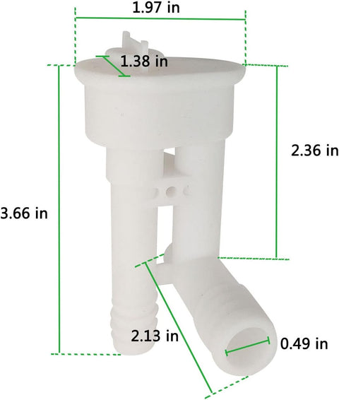 Dometic | Toilet Vacuum Breaker fits 300 Models | 385316906