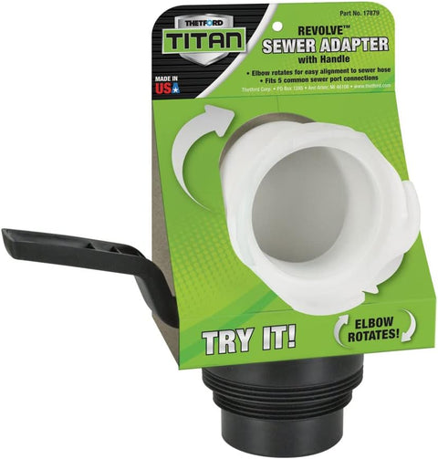 Thetford | Titan Revolve RV Sewer Hose Universal Adapter | 17879