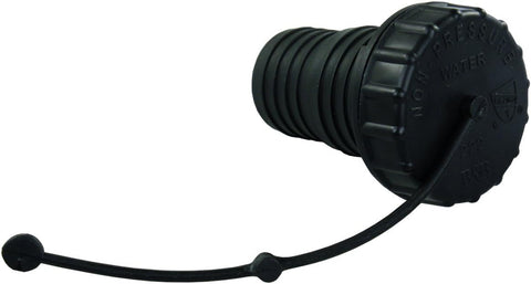 JR Products | Cap, Strap, and Spout for Gravity Water Fills | 224BK-A | Black