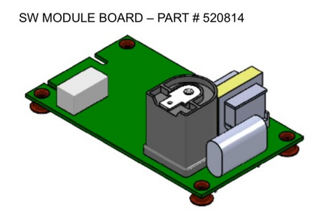 Suburban | Water Heater Ignition Control Circuit Board | 520814