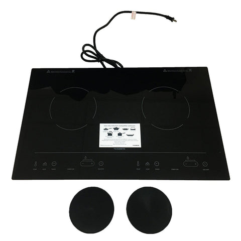 Dometic | 2-Burner Drop-In Electric Induction Cooktop | 96100025707 | Black