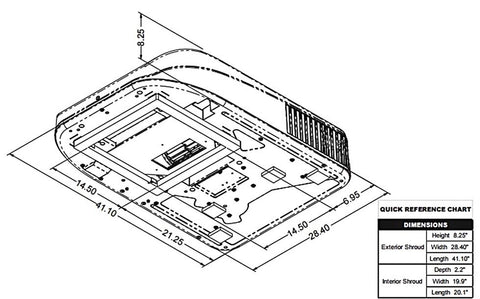 Coleman | Mach 8 Plus RV Air Conditioner | 37024-079 | 47024-079 | 15,000 BTU | Heat Pump | Condensate Pump | Black