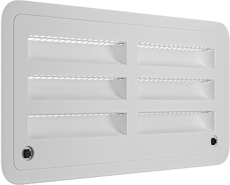 Dometic | Refrigerator Vent | 3109492.003 | White | Bottom Latch