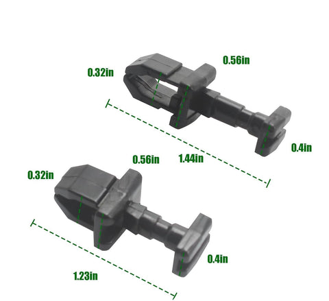 RV Designer | Refrigerator/Converter Latch | E377 | 2 Pack