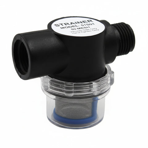 Seaflo | Water Pump Inline Strainer Filter | 51S01 | 1/2" NPSM Inlet/Outlet