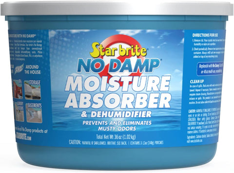 Star Brite | No Damp Moisture Absorber Bucket | 85401 | 36 oz