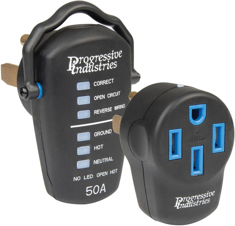 Progressive Industries | RV Surge Protector Kit | PSK-50 | 50 Amp