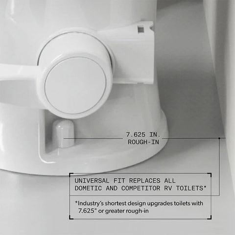 Dometic | 400 RV Toilet | 9610008275 | White | High Profile