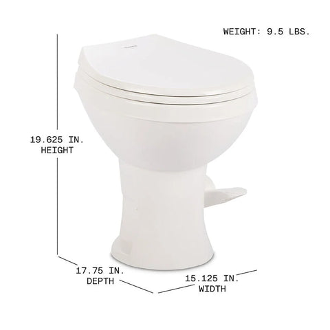 Dometic | 400 RV Toilet | 9610008275 | White | High Profile