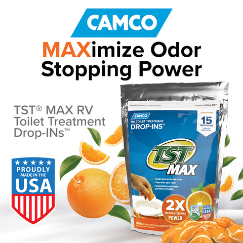 Camco | TST Drop-Ins | 41189 | Orange | 15 Pack