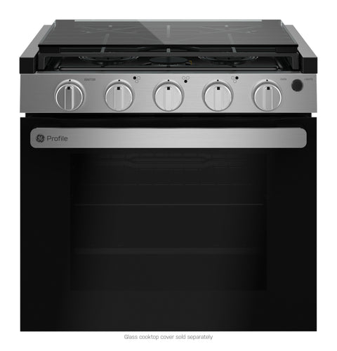 GE Appliances | Profile RV Cooktop | Glass Cover | JXCVR21T | 21"