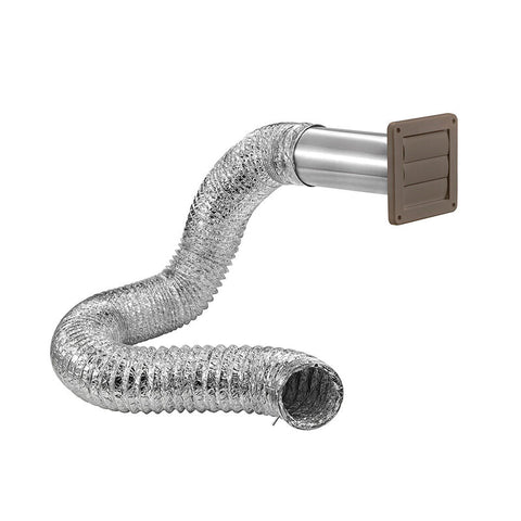 InVision | Dryer Exhaust Vent Kit | 620-5700 | Brown