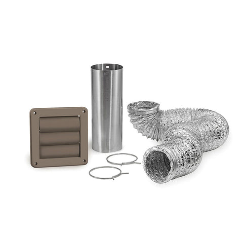 InVision | Dryer Exhaust Vent Kit | 620-5700 | Brown