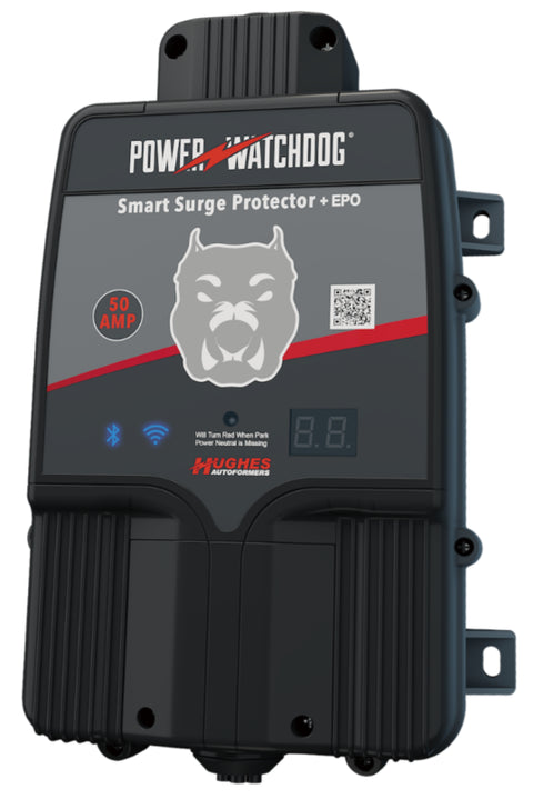 Hughes Autoformers | Power Watchdog 30 Amp Surge Protector | PWD50EPOH-W | Gen II | 50 AMP | Black