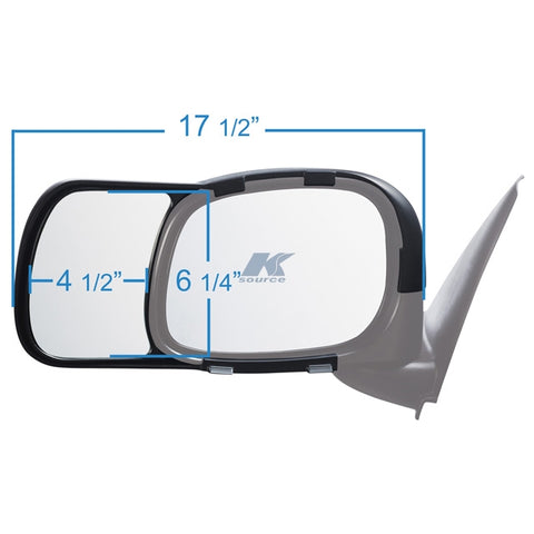 K-Source | Exterior Towing Mirror | Snap-On | 80700 | Ram