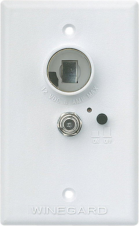 Winegard | Power Supply Wall Plate | RV-7042 | White