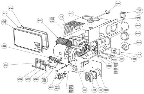 Dometic | Medium Furnance | DFMD25111 | 25,000 BTU