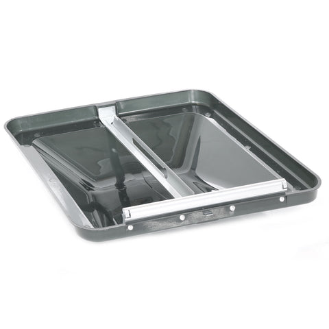 Hengs | RV Roof Vent Replacement Lid | 90112A-C1 | Plastic | Smoke