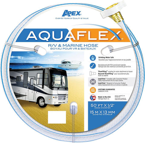 Teknor Apex | Teknor Apex AquaFlex RV Water Hose | 8503-50 | 50' | 5/8"