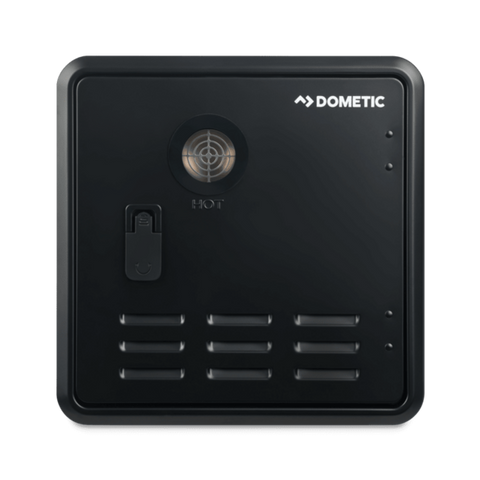 Dometic | Tankless Water Heater Small Door Kit - Fits Dometic 60K Tankless Water Heater | 9630002212 | WH-TL-SD-BA | 16 1/8" × 16 1/8" | Black