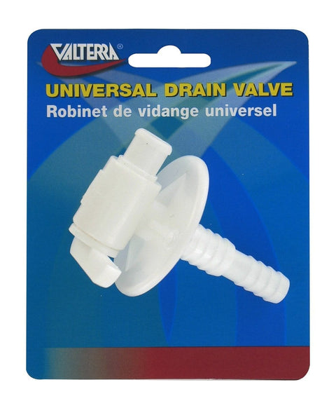 Valterra | Universal Drain Valve | Barbed | A01-2025VP