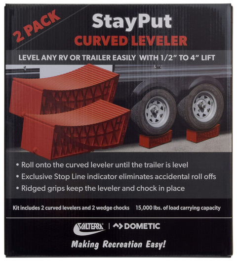 Valterra | StayPut Trailer Jack | A10-0903 | 1/2” to 4-1/2” Lift | 2 Pack