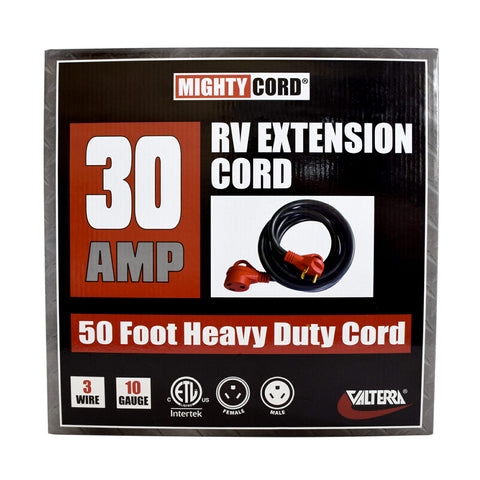 Valterra | 30 Amp RV Extension Cord | A10-3050EH | 50'