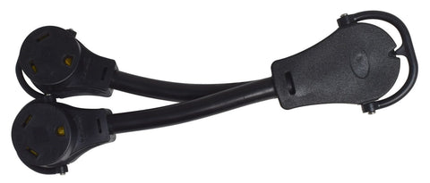 Valterra | Y-Adapter | 50A Male x 30A Female x 30A Female | A10-50X30Y